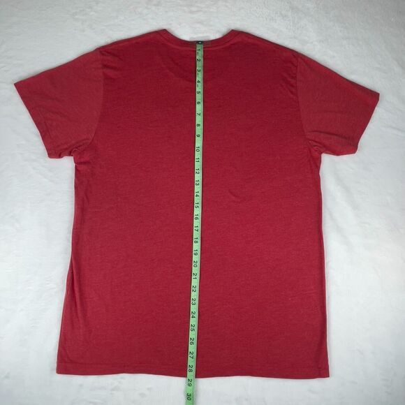 NFL Jam San Francisco 49ers Young And Rice Tee Shirt Mens Large Red Solid Homage - Picture 5 of 5